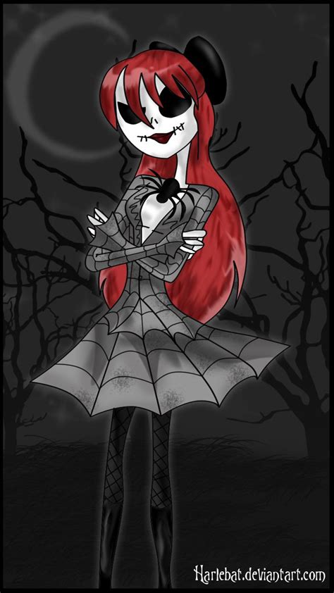 Nightmare Before Christmas Fan Art Judy Skellington Tim Burton Art