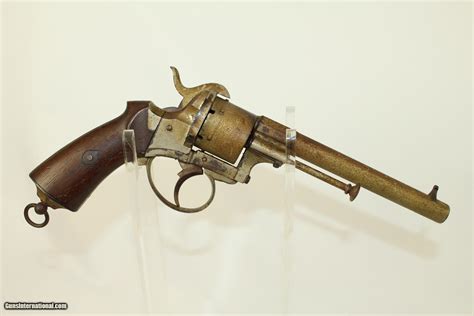 Belgian Eugene Lefaucheux Pinfire Revolver