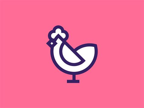 Chicken Chicken Logo Logo Design Inspiration Branding Graphic