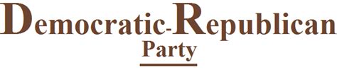 Image Logo Of The Democratic Republican Partypng Constructed