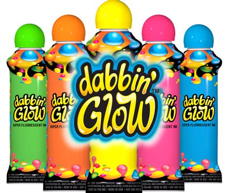 Dabbin Glow 3 Oz Fluorescent Bingo Dauber Abbott Bingo Products