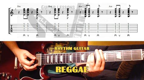 Man you guys seriously need to do something about this! Reggae Rhythm GUITAR LESSON with TAB - YouTube