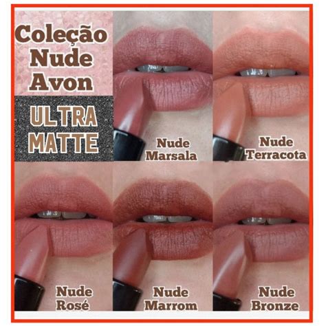 Batom Ultramatte Nude 3 6 G FPS 15 Avon Novas Cores Shopee Brasil