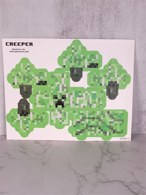 Minecraft Papercraft Water Creeper