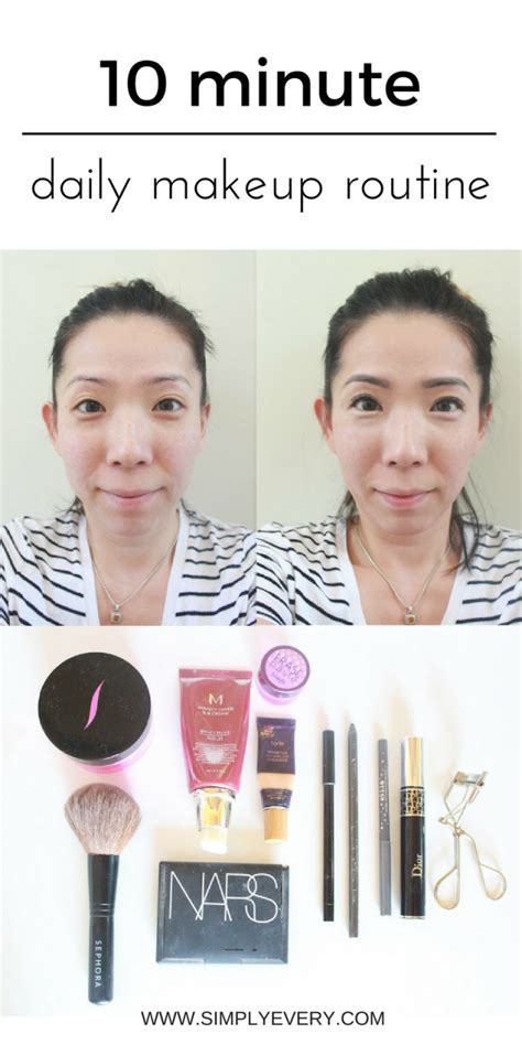 Putting My Face On Every Day 10 Minute Daily Makeup Routine Simply Every