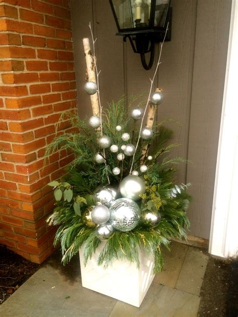332 Best Outdoor Holiday Planters Images On Pinterest