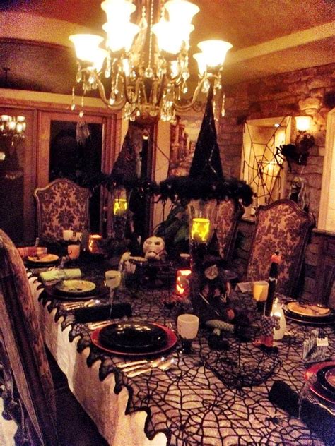 Spooky Halloween Dinner Party In 2022 Halloween Party Dinner Halloween House Halloween Table