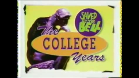 Saved By The Bell The College Years Youtube
