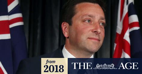 Victorian State Election Matthew Guy Resigns As Liberal Party Leader