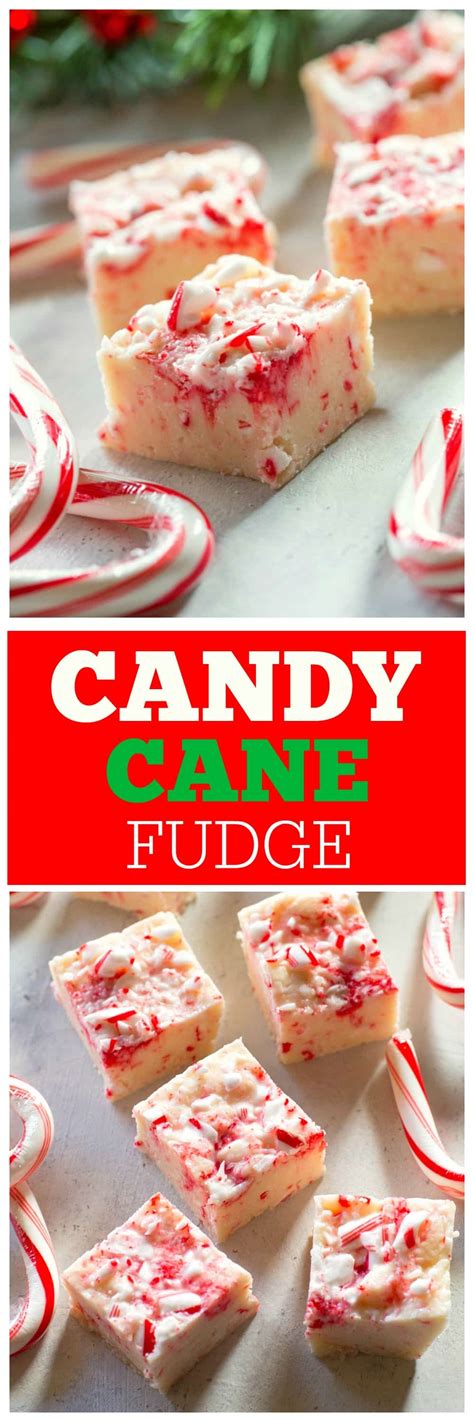 Candy Cane Fudge