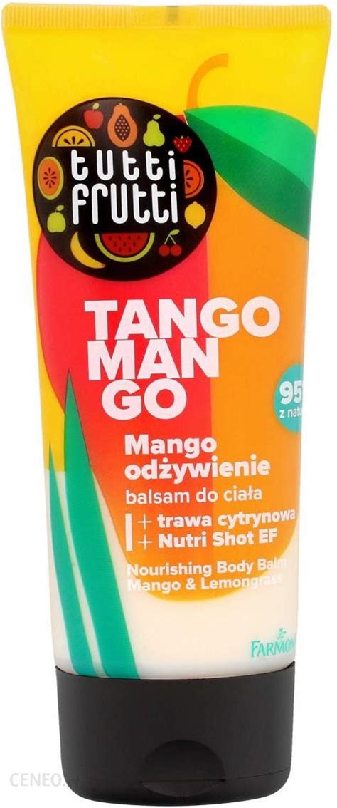 Farmona Tutti Frutti Balsam Do Ciała Odżywczy Tango Mango Mango And Trawa
