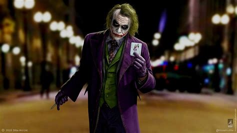 Hd Wallpaper Batman The Dark Knight Heath Ledger Joker Wallpaper