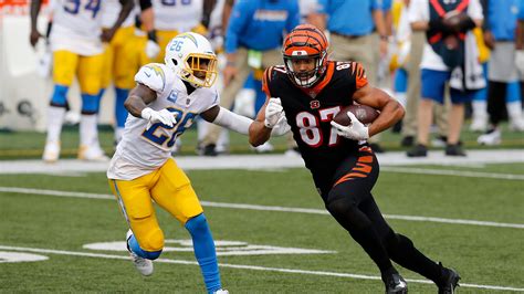 Bengals Te C J Uzomahs Rehab From Torn Achilles Going Really Well