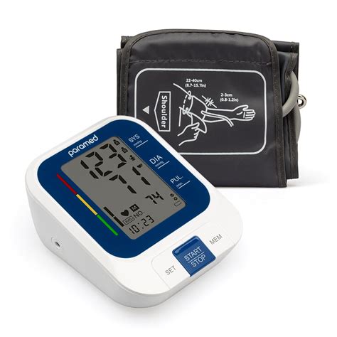 Paramed Blood Pressure Monitor Upper Arm Blood Pressure Cuff 87 15