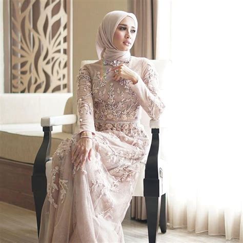 Baju Gamis Brokat Modern 2019 Gaun Gaun Pakaian Wanita Bunga Gaun Indah