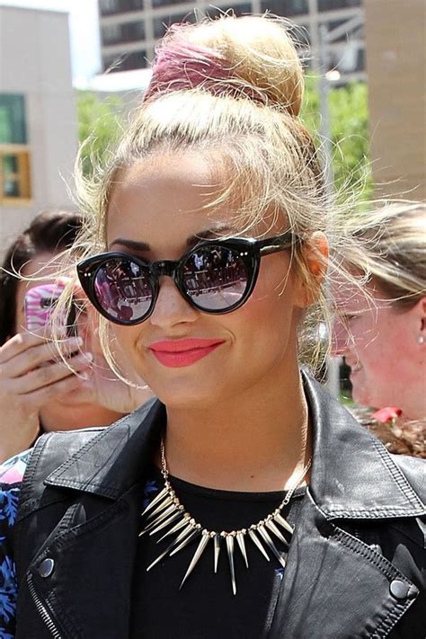 Demi lovato fans send messages of support after artist reveals she is pansexual in interview with joe rogan. Demi Lovato | Style, Fashion, Ray ban sunglasses outlet