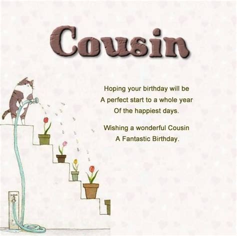 When i married your brother, life has thrown in a wonderful gift in the i will hear her gush about how good you are in making cookies and how soft your voice is when you are telling her an afternoon story with her cousins. Happy birthday wishes for cousin sister - Birthday ...