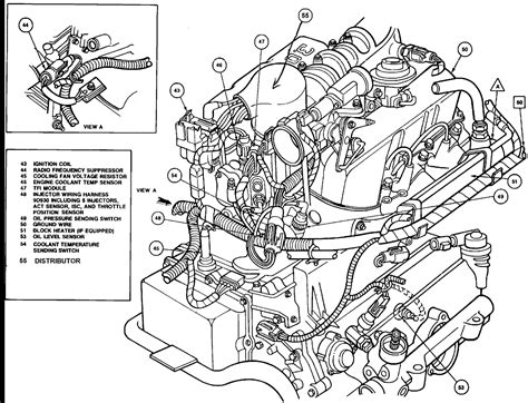 1994 Ford Taurus Engine Diagram