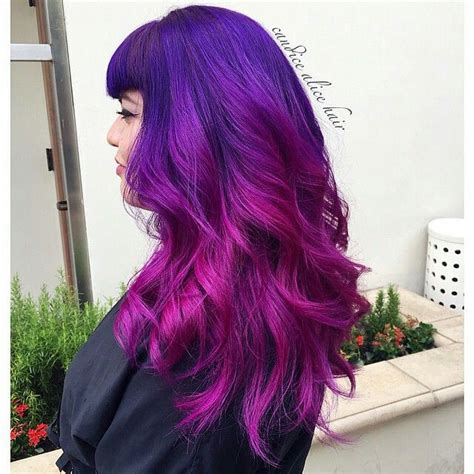 10 Purple To Pink Hair Ombre Fashionblog
