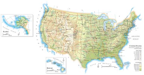 Maps Of The United States With Cities Labeled
