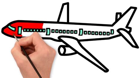 If this proves to be a bit tricky for you, go ahead and break down the intro to the how to draw an aeroplane tutorial into several parts. How to Draw Airplane Easy for Kids draw for kids 4k ...