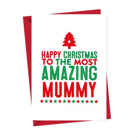 Amazing Mummothermummy Christmas Card A Is For Alphabet