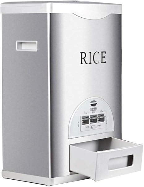 Smart Rice Bucket Rice Storage Box Kitchen Grain Container Moisture