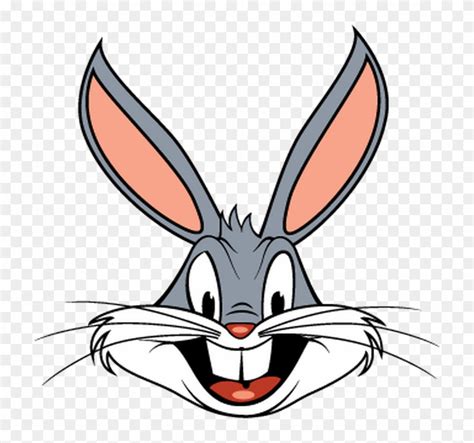 Bunny emoji, bunny face, emoji, emoticon, smiling icon. Bugs Bunny Cartoon Clip Art - Bugs Bunny Head Png ...