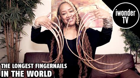 Meet The Woman With The Longest Fingernails In The World Youtube