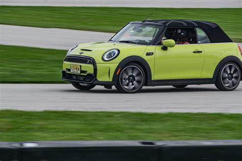 2022 Mini Cooper S Convertible Autocross Review Cheery Shifts