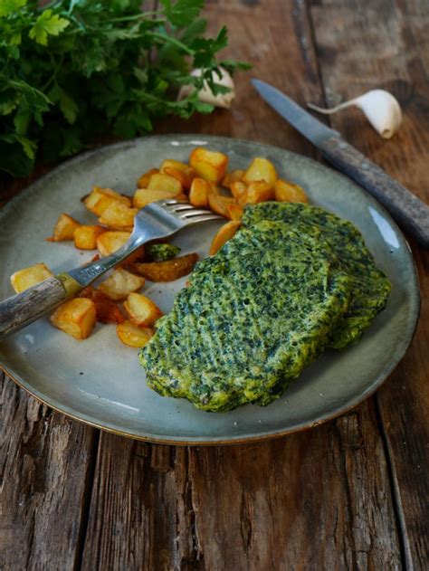 Galettes épinards parmesan