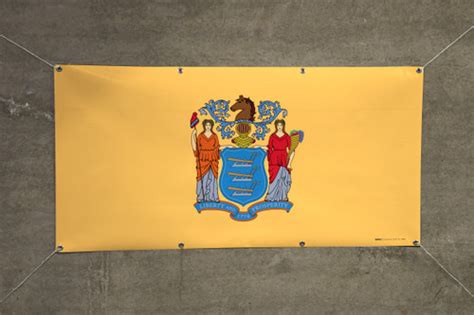 New Jersey State Flag Banner