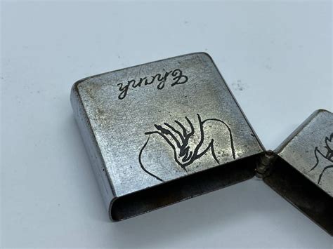 【人気柄】本物 1967年製 Zippo Viet Nam ベトナムジッポ ベトナム戦争 フルメタルジャケット 逆さ絵 騙し絵 隠し絵 エロ