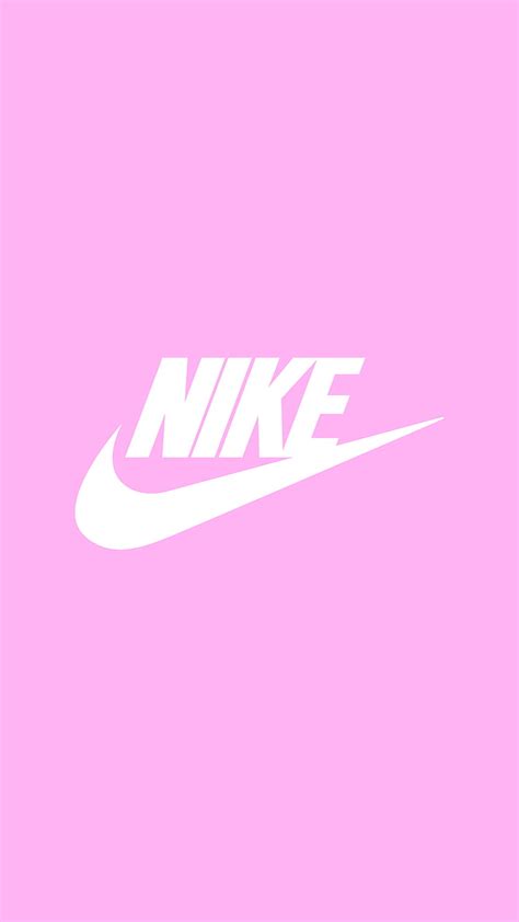 Nike Pink Brand Just Do It Logo Sport White Hd Phone Wallpaper