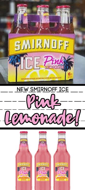 Smirnoff Ice Pink Lemonade Is Here So Bring On Summer