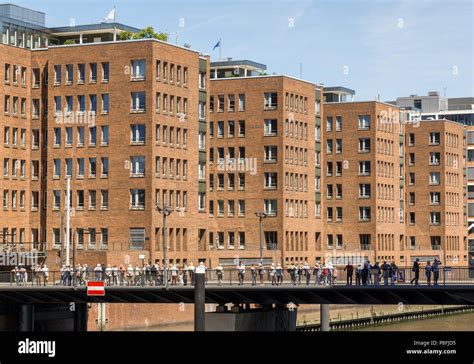 Office Building At Sandtorkai In The Hafencity Of Hamburg Germany