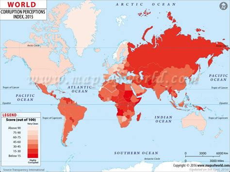 Most Corrupt Countries In The World