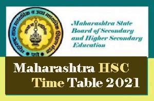 Maharashtra hsc 2021 time table contains 12th 2021 exam date maharashtra board and timing. Maharashtra HSC Time table 2021, Maharashtra Board 12th ...