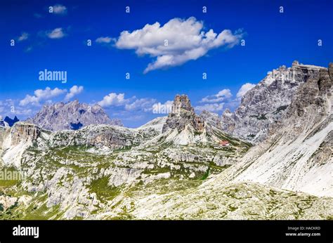 Dolomites Alps Italy Wilderness Scenery Of Sesto Dolomites In