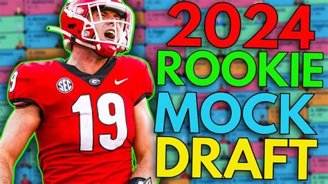1qb 3 Round 2024 Dynasty Rookie Mock Draft 2024 Dynasty Fantasy Football Youtube