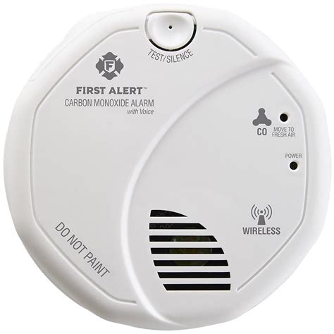 First Alert Wireless Interconnect Battery Operated Carbon