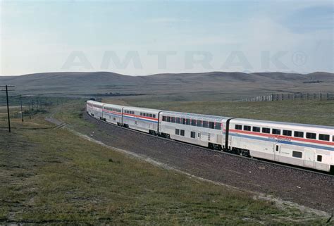 Western Long Distance Train 1987 — Amtrak History Of Americas Railroad