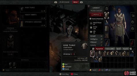 How Vendors Work In Diablo 4 Basics Getting Started Diablo Iv