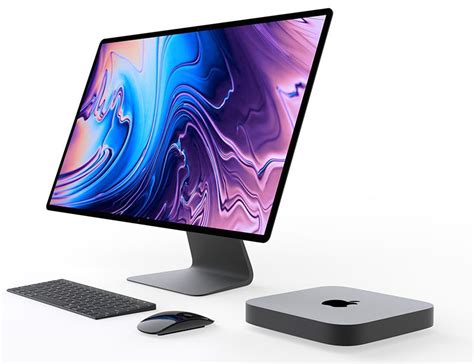The new imac launches in may and is available to order april 30. Sleek Concept Imagines New Mac Mini in Space Gray With ...