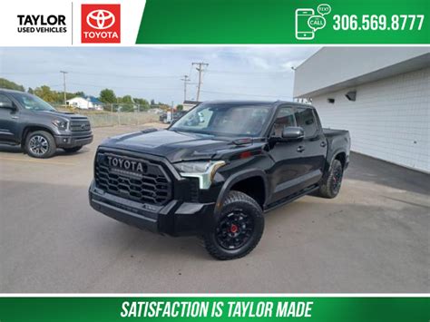 2023 Toyota Tundra Hybrid Limited Trd Pro Red Leather Interior At