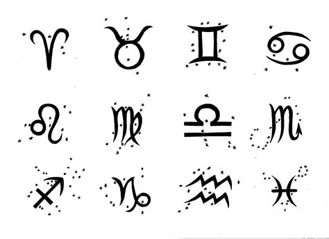 Zodiac Symbols - scorpio for Max and Capricorn for Ava - already have