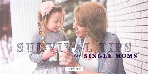 Survival Tips for Single Moms (With images) | Parenting ...