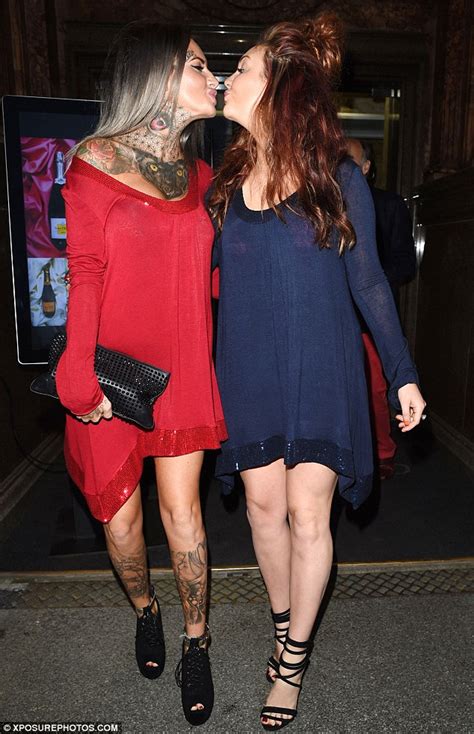 Jemma Lucy And Sibling Lulu Sport Matching Dresses As They Dine In