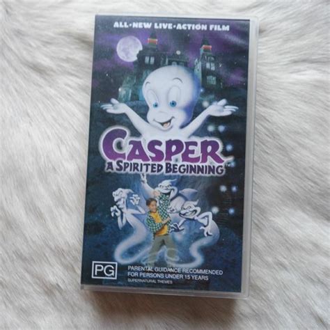 Media Casper A Spirited Beginning 1997 Casper Vhs Casper Video Tape