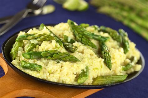 Risotto With Asparagus Organic Life Tips